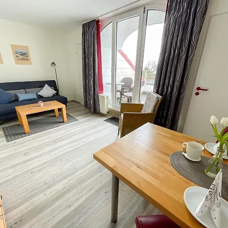 Urlaub Mit Blick Auf Den Duhner Strand Cuxhaven Exterior photo